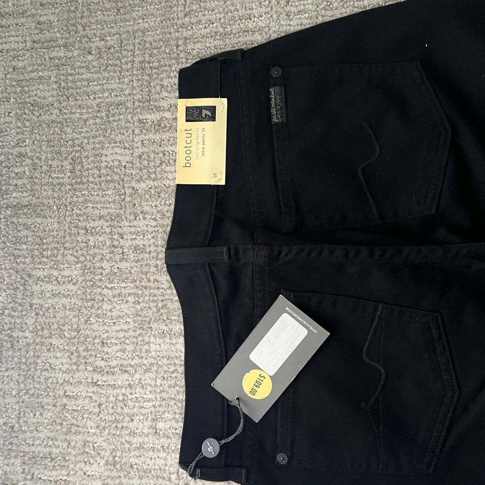 Women's Black Bootcut Jeans - (Brand Unclear)